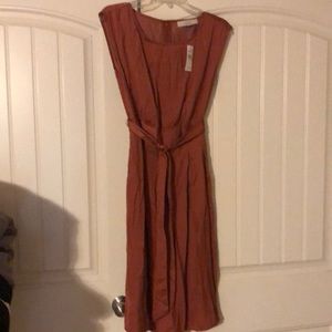 Loft capped sleeve dress size 0